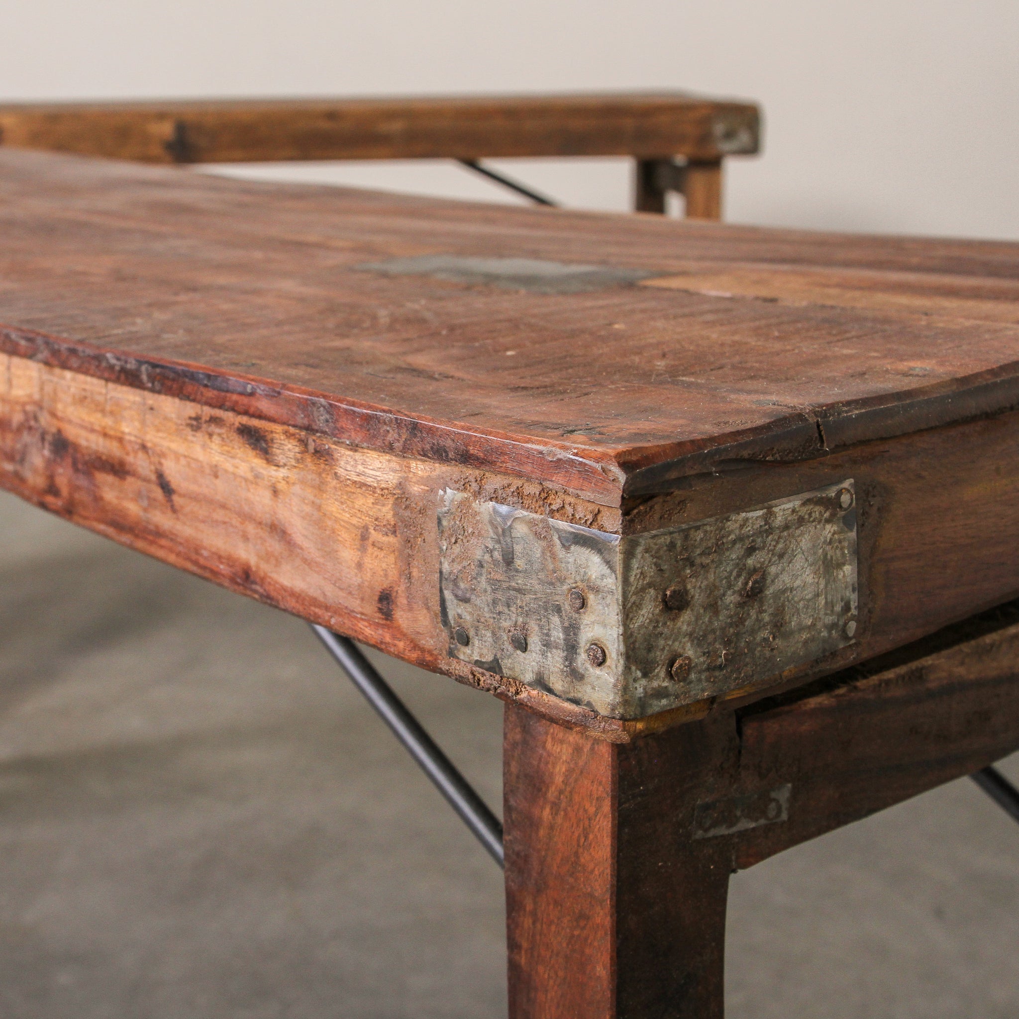 Vintage Indian Tent Table - Natural – Indigo Love Collectors